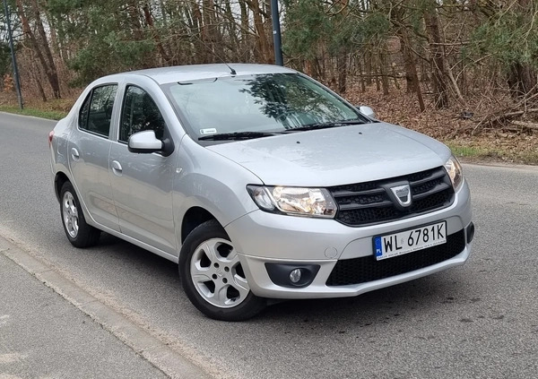 Dacia Logan cena 19999 przebieg: 95250, rok produkcji 2014 z Bełchatów małe 154